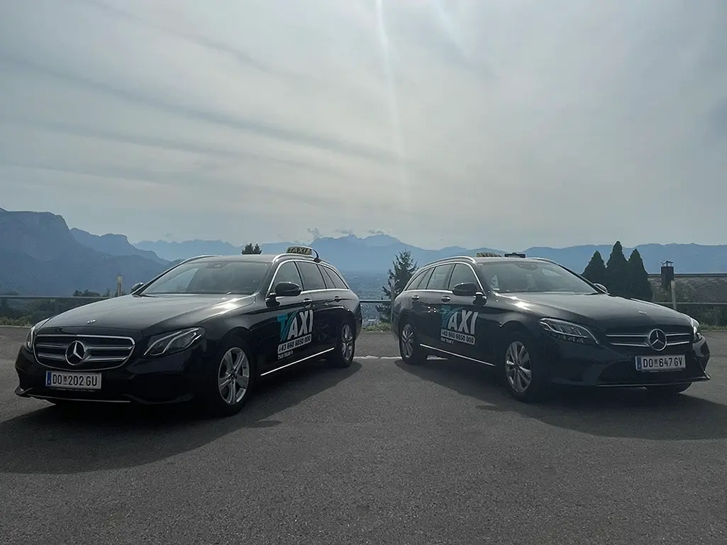 Unsere Fahrzeuge - Taxiunternehmen in Dornbirn und Umgebung