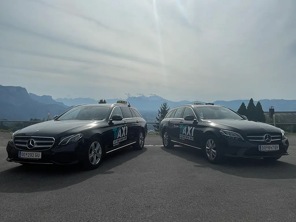 Unsere Taxiflotte - Taxi Team V. - Ihr Taxi für Dornbirn