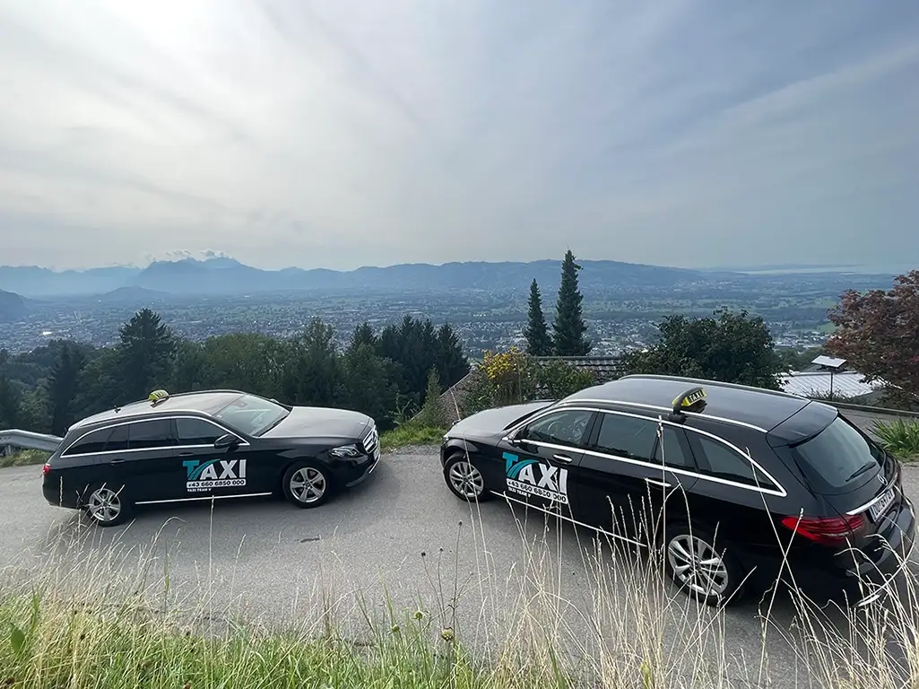 Unsere Fahrzeuge für Ihre Taxi- & Terminfahrten in Dornbirn und Umgebung